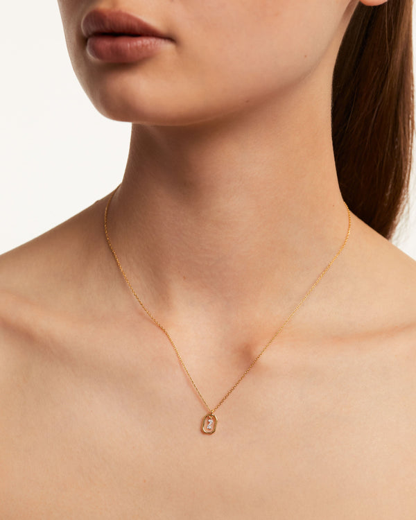 PDPAOLA Mini Letter Z Necklace