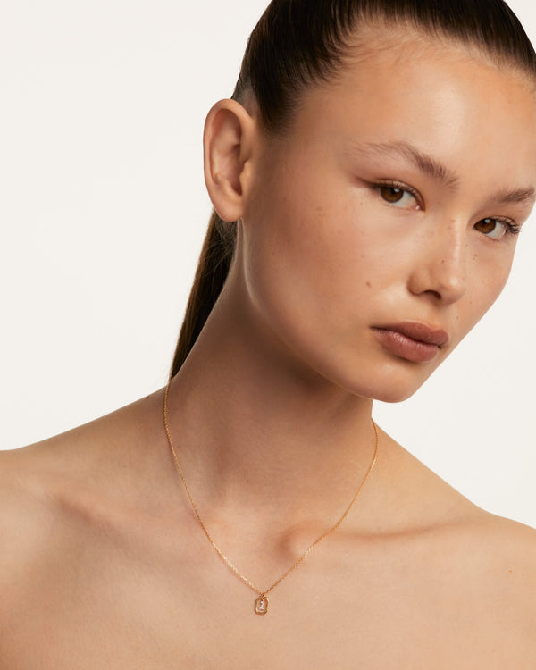 PDPAOLA Mini Letter Z Necklace