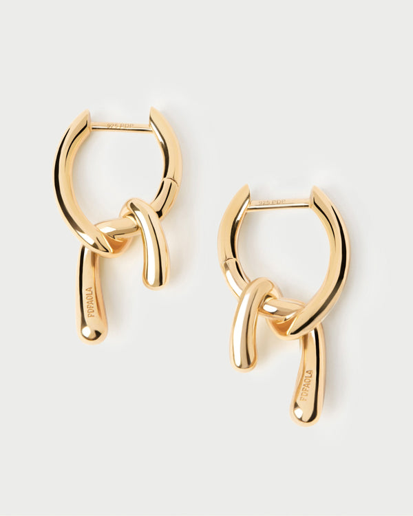 PDPAOLA Mini Twist Hoops