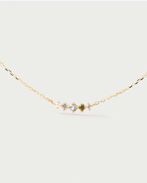 PDPAOLA Multicolor Estela necklace