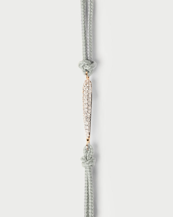 PDPAOLA Nina Diamond cord bracelet