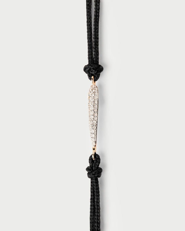PDPAOLA Nina Diamond cord bracelet