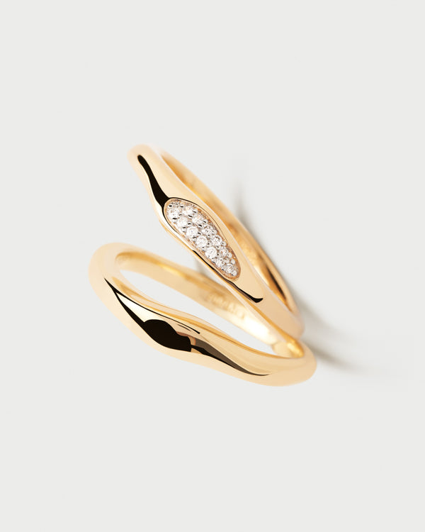 PDPAOLA Onda Ring Set