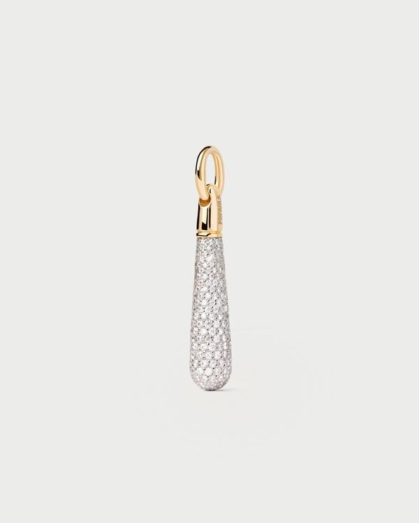 PDPAOLA Pavé Large Drop Pendant
