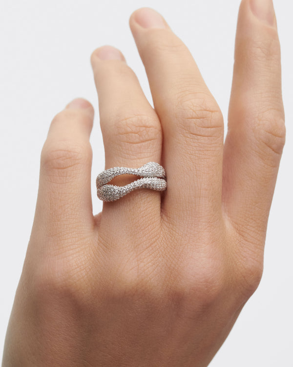 PDPAOLA Pavé Sense Ring