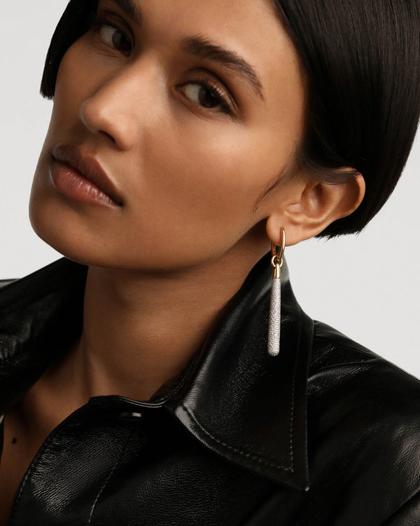 PDPAOLA Pavé Supreme Jupiter Single Hoop