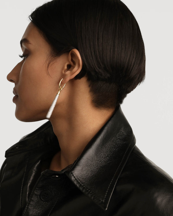 PDPAOLA Pavé Supreme Jupiter Single Hoop
