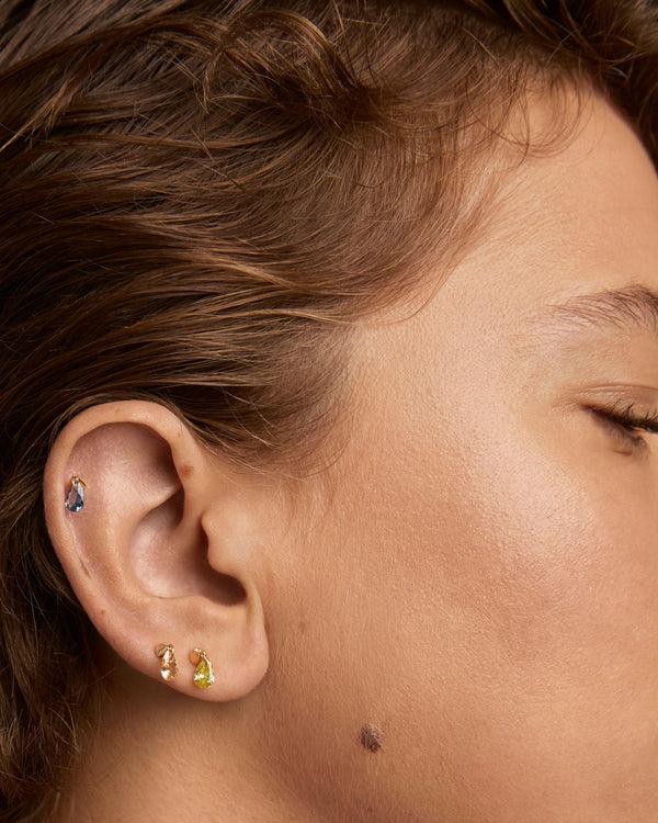 PDPAOLA Peach Lily Single Earring