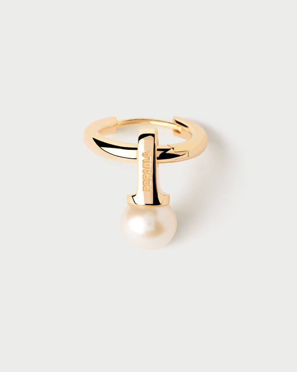 PDPAOLA Pearl Hoops