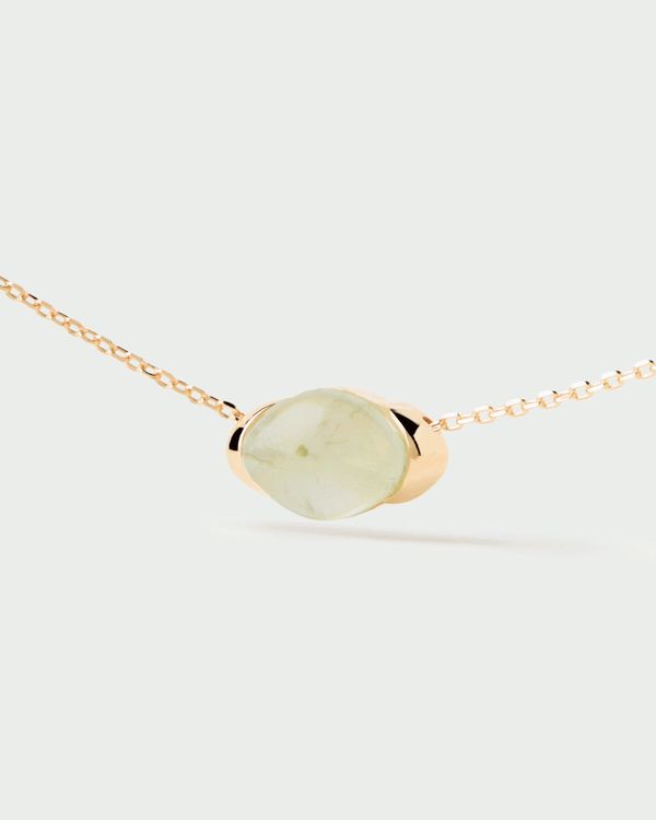 PDPAOLA Prehnite Bay Necklace