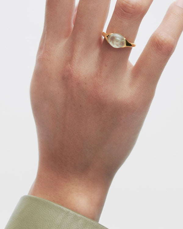 PDPAOLA Prehnite Bay Ring