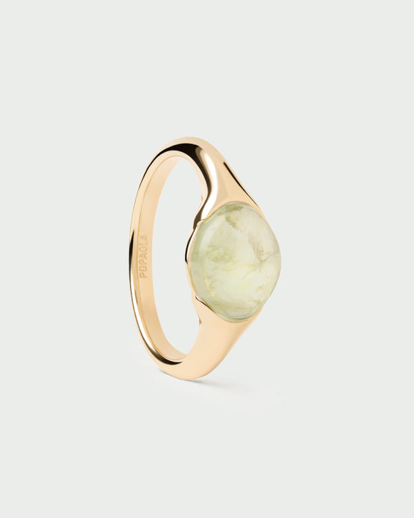 PDPAOLA Prehnite Bay ring