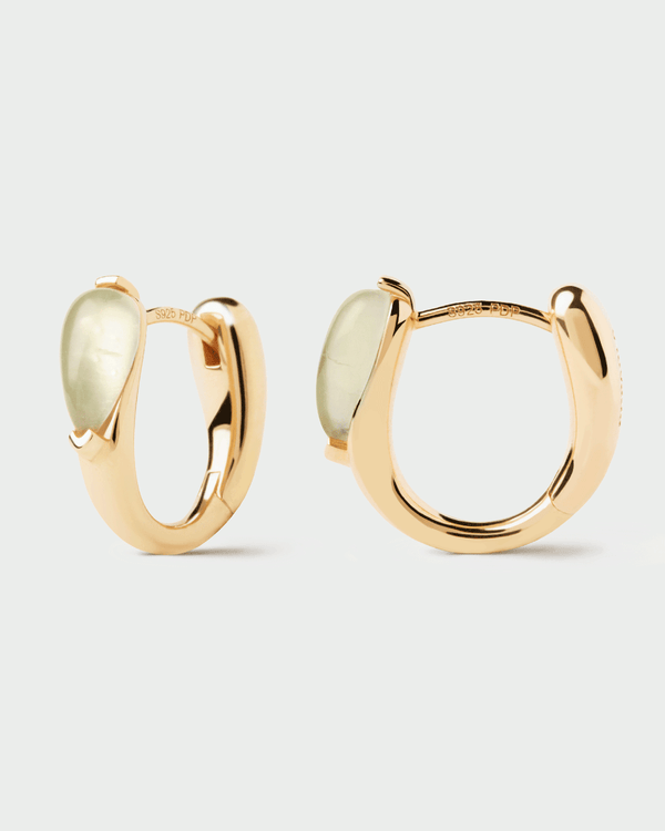 PDPAOLA Prehnite Isla hoops