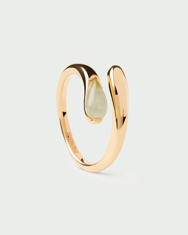 PDPAOLA Prehnite Kalia Ring