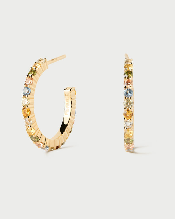 PDPAOLA Rainbow Hoops