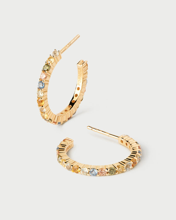PDPAOLA Rainbow hoops
