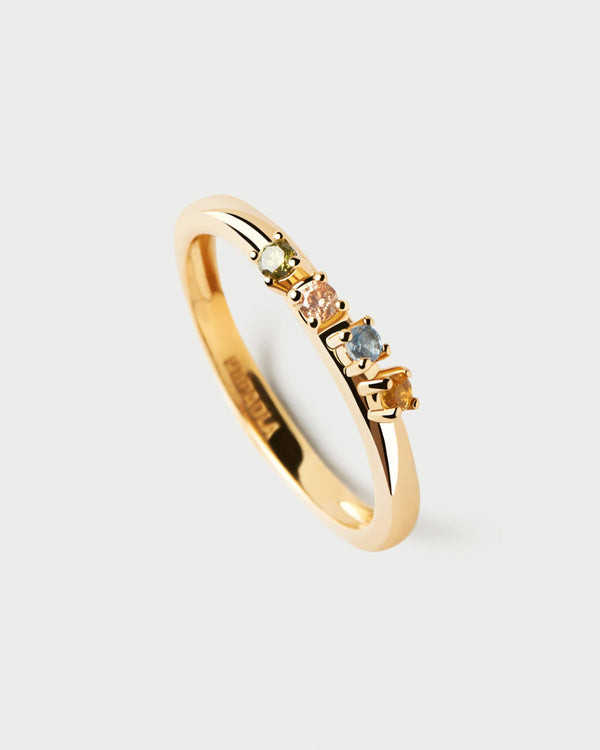 PDPAOLA Rainbow Wing Ring