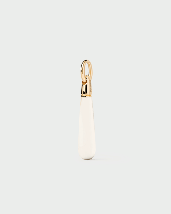 PDPAOLA Rock crystal large Drop pendant