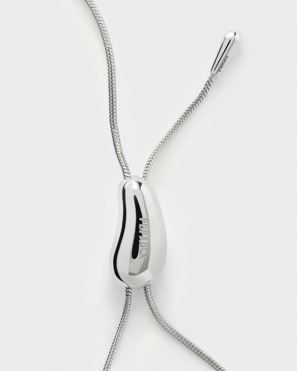 PDPAOLA Rodeo silver Slider bracelet