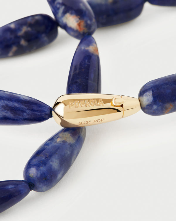 PDPAOLA Sodalite Drop Necklace