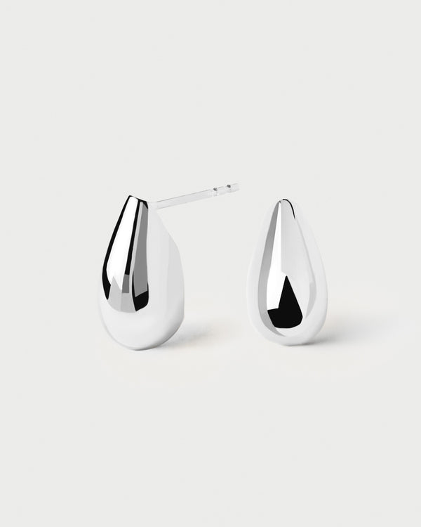 PDPAOLA Sugar Silver Earrings