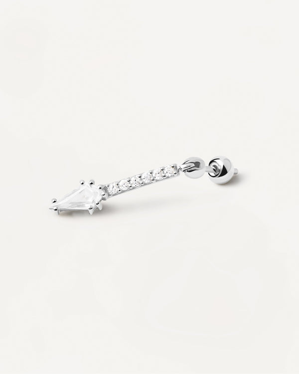 PDPAOLA Super Vero Single Silver Earring