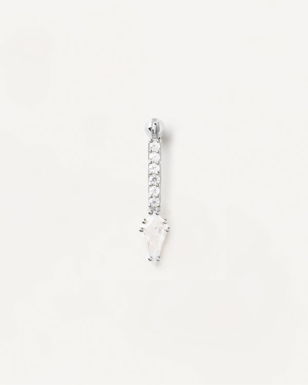 PDPAOLA Super Vero Single Silver Earring