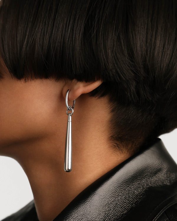 PDPAOLA Supreme Jupiter Silver Single Hoop