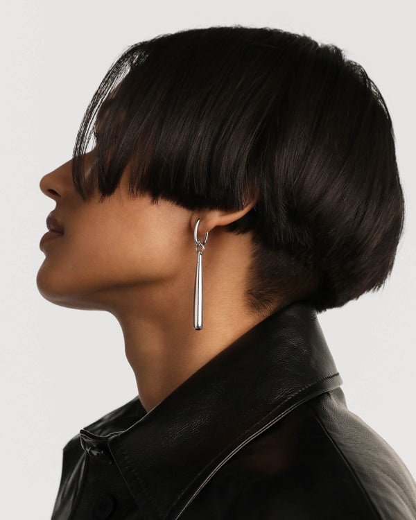 PDPAOLA Supreme Jupiter Silver Single Hoop