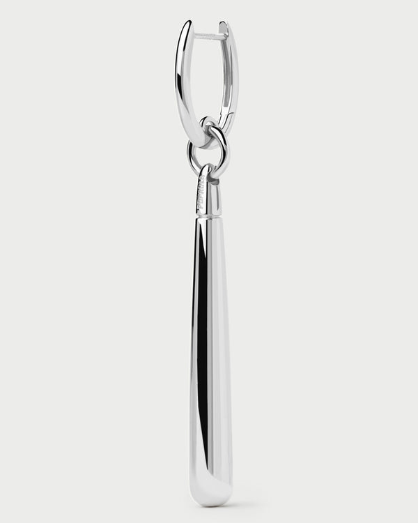 PDPAOLA Supreme Jupiter Silver Single Hoop