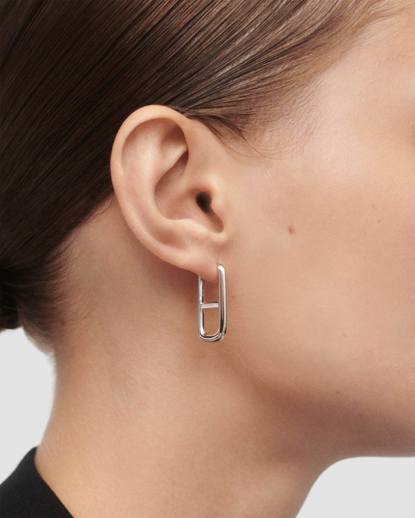 PDPAOLA Texas Silver Hoops