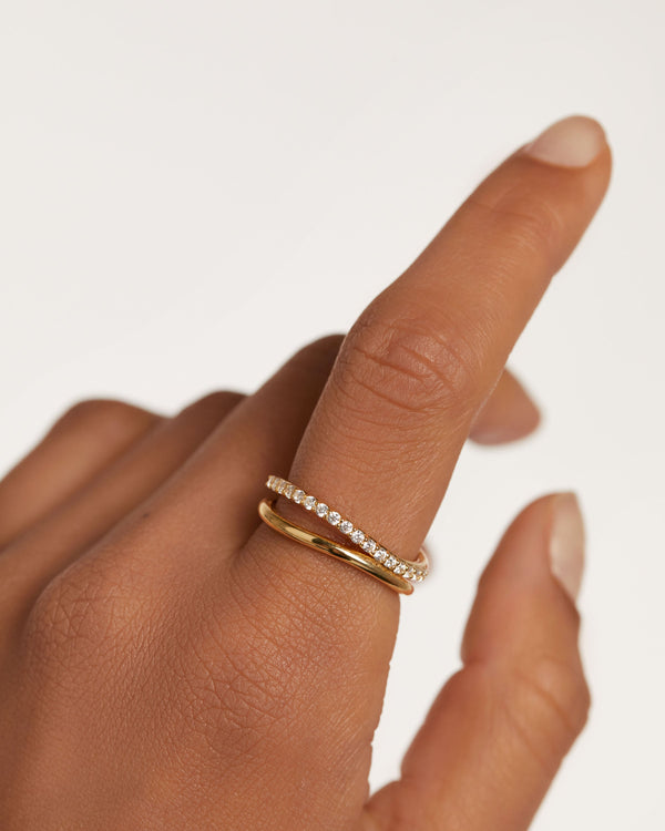 PDPAOLA Twister Ring