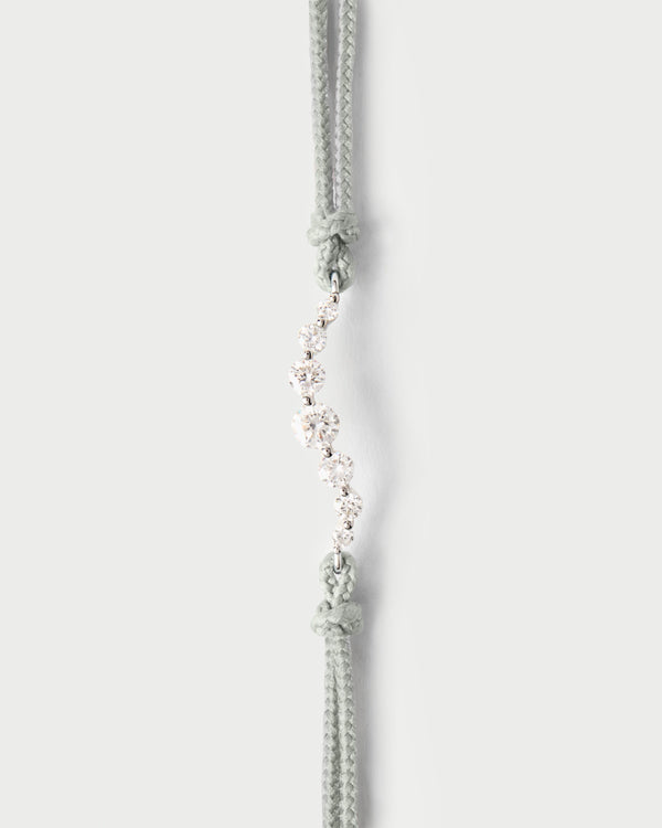 PDPAOLA Venus Diamond Cord Bracelet