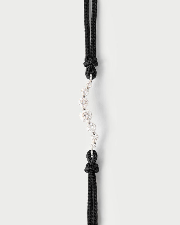 PDPAOLA Venus Diamond cord bracelet